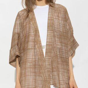 Rag & Bone Brown 'Kaia' kimono One Size
